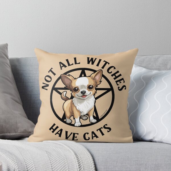 Item preview, Not All Witches Have Cats Chihuahua Lover Cheeky Witch® designed and sold by cheekywitch.