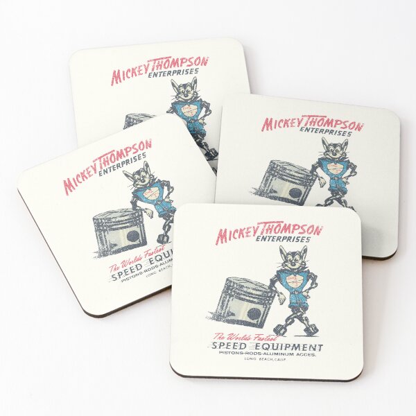 Item preview, 1968 Mickey Thompson Worlds Fastest Speed Equipment - aged, worn print designed and sold by retropetrol.