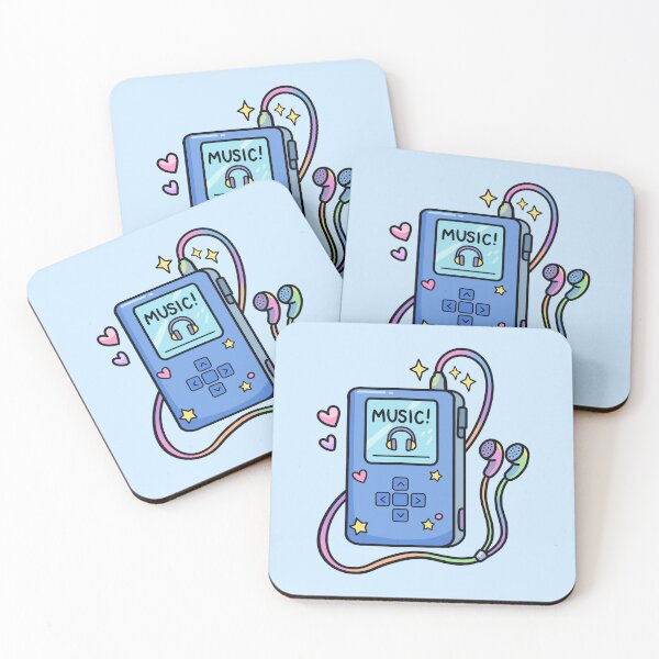 Item preview, Retro Digital Music Player Pastel MP3 designed and sold by Anne97s.