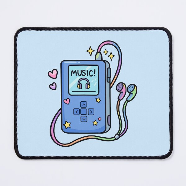 Item preview, Retro Digital Music Player Pastel MP3 designed and sold by Anne97s.