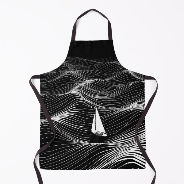 Item preview, Sailboat Sailing Serene Wavy Seas designed and sold by Visual Foundry.