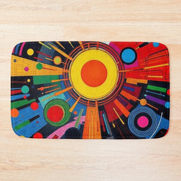 Item preview, Abstract Multicolor Geometric designed and sold by RAISC.