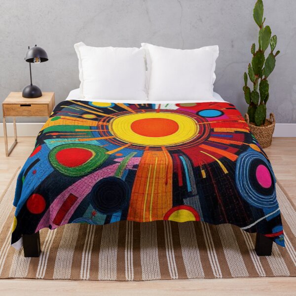 Item preview, Abstract Multicolor Geometric designed and sold by RAISC.
