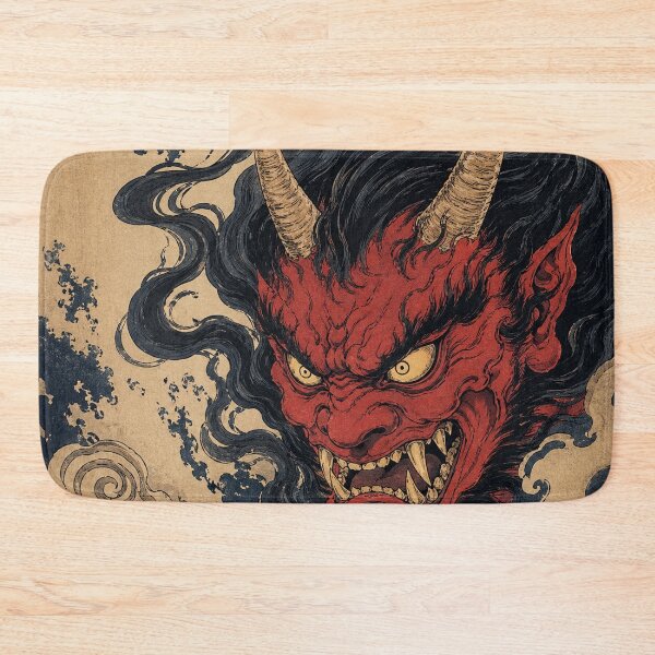 Item preview, Oni Demon Eyes - Vintage Traditional Japanese Ukiyo-e Woodblock Print Style designed and sold by bapupa.