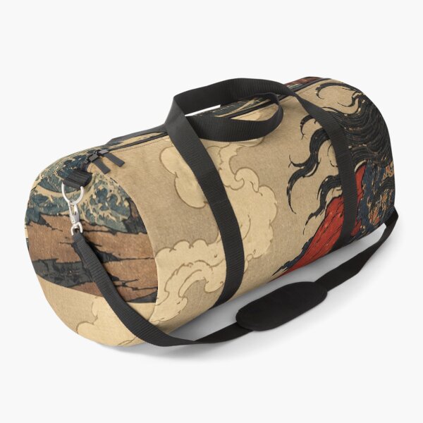 Item preview, Oni Crimson Fury - Vintage Traditional Japanese Ukiyo-e Woodblock Print Style designed and sold by bapupa.