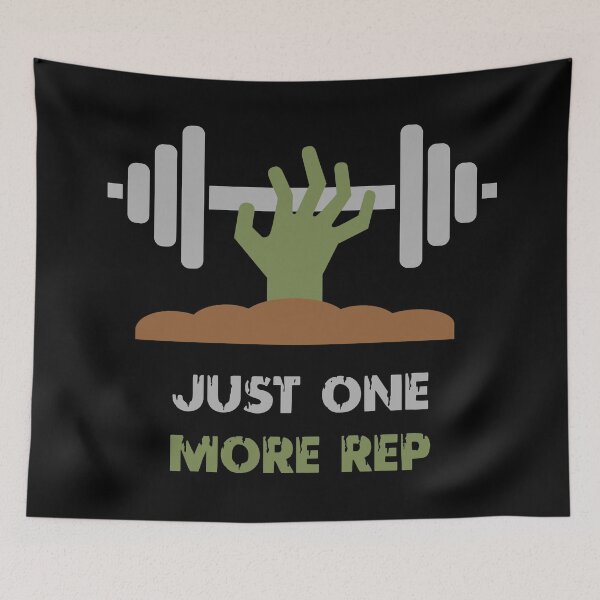 Item preview, Zombie Deadlift Gym Horror Design designed and sold by ElectroSphere46.