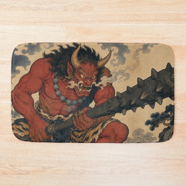 Item preview, Oni Wrath - Vintage Traditional Japanese Ukiyo-e Woodblock Print Style designed and sold by bapupa.