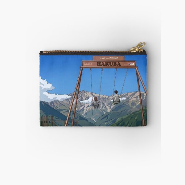 Item preview, Hakuba Yoo-Hoo! Swing - Japanese Alps Illustration designed and sold by Kokeshidreams.