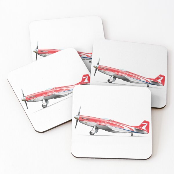 Item preview, NORTH AMERICAN AVIATION P-51 MUSTANG A68-679 N71FT STREGA designed and sold by Grubby Fingers Aircraft Illustration.