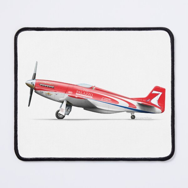 Item preview, NORTH AMERICAN AVIATION P-51 MUSTANG A68-679 N71FT STREGA designed and sold by Grubby Fingers Aircraft Illustration.