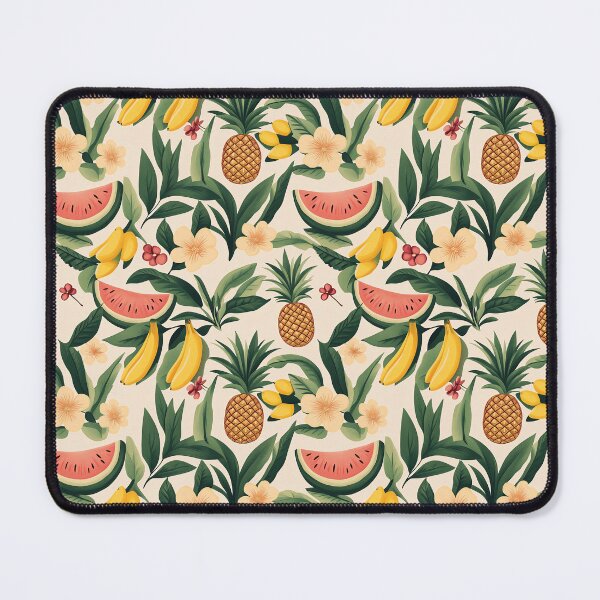 Item preview, Tropical Summer Watermelon Pineapple Banana Pattern designed and sold by Athena2520.