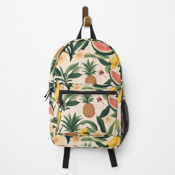 Item preview, Tropical Summer Watermelon Pineapple Banana Pattern designed and sold by Athena2520.