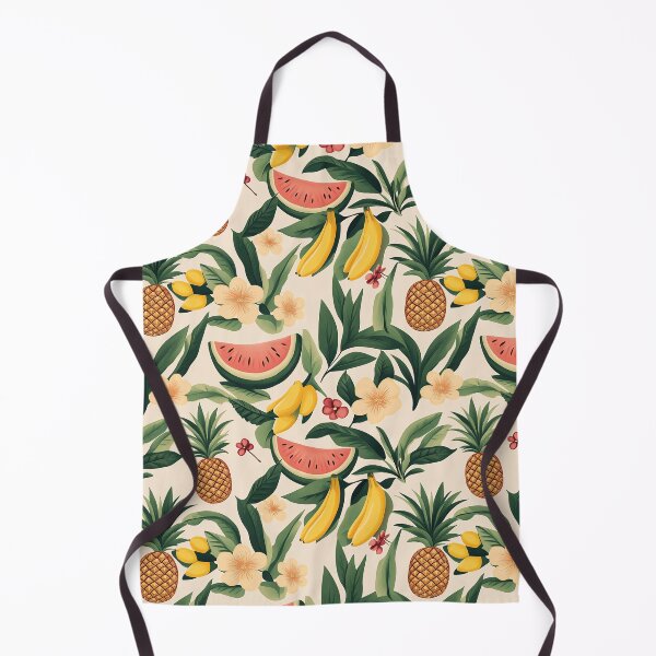 Item preview, Tropical Summer Watermelon Pineapple Banana Pattern designed and sold by Athena2520.
