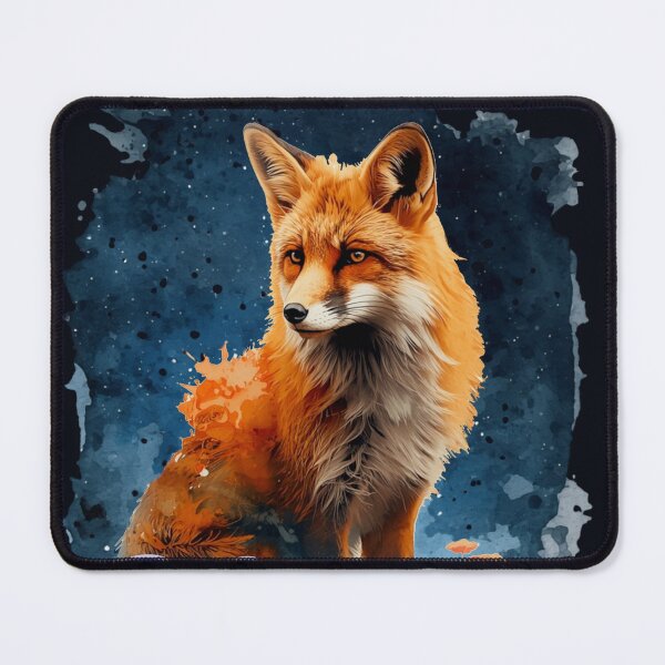 Item preview, Mystical Fox Watercolor | Woodland Aesthetic Art designed and sold by Biedroneczka.
