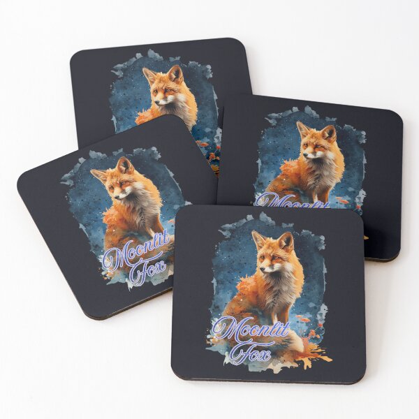 Item preview, Mystical Fox Watercolor | Woodland Aesthetic Art designed and sold by Biedroneczka.