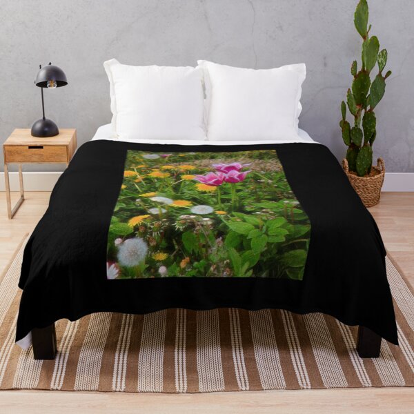Item preview, retrowave flowers blooming during springtime in scotland (edinburgh, april 2026) designed and sold by photosbykel.