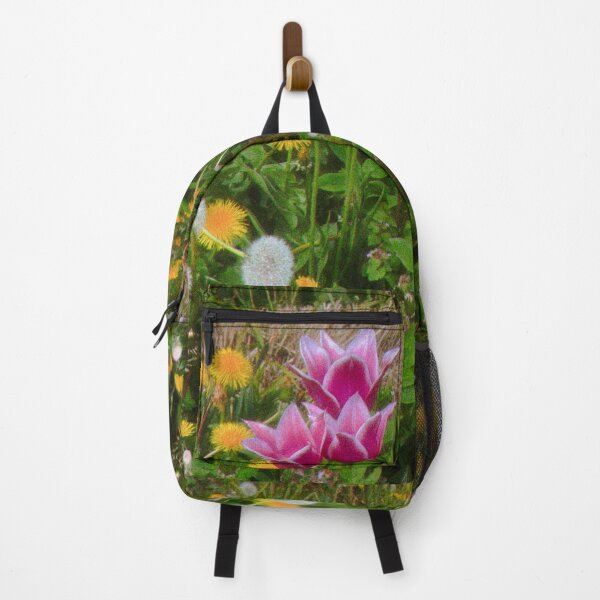 Item preview, retrowave flowers blooming during springtime in scotland (edinburgh, april 2026) designed and sold by photosbykel.