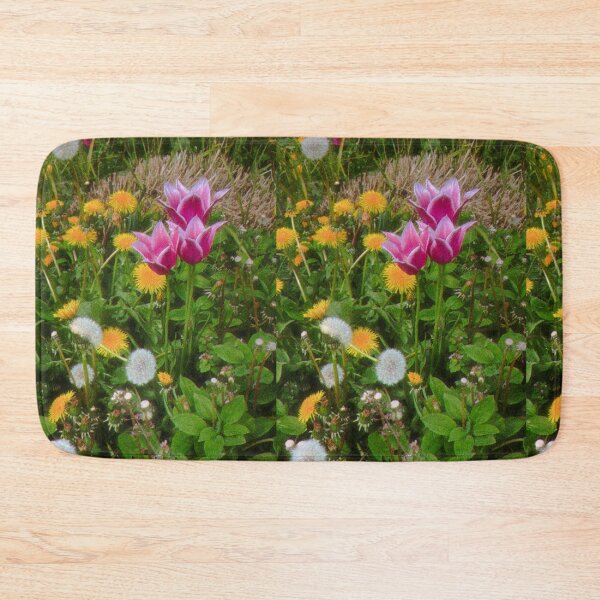 Item preview, retrowave flowers blooming during springtime in scotland (edinburgh, april 2026) designed and sold by photosbykel.
