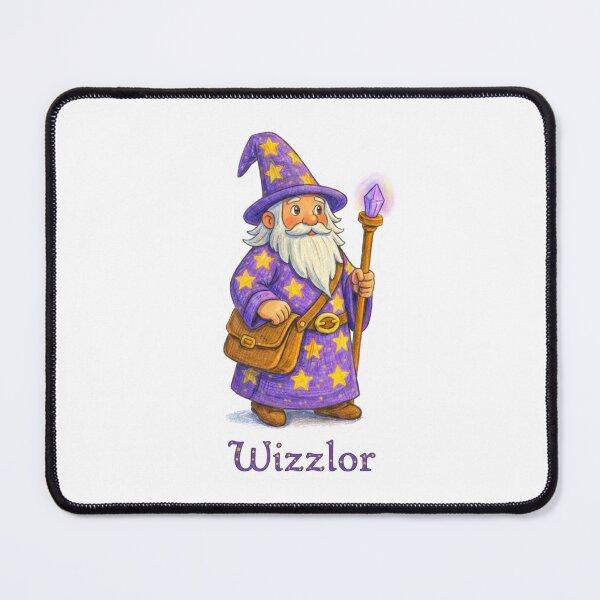 Item preview, Wizzlor the Whimsical Wizard! designed and sold by gorff.
