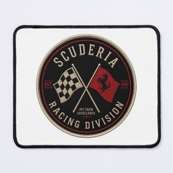 Item preview, SCUDERIA RACING DIVISION PATCH designed and sold by Capy's Creations | Pop culture & Nostalgia.