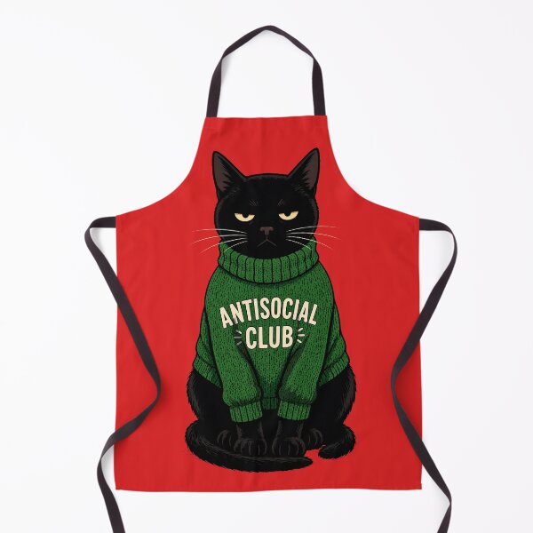 Item preview, Antisocial club for cats designed and sold by LgndryPhoenix.