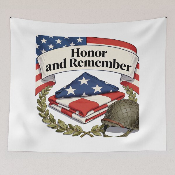 Item preview, Honor And Remember Memorial Day designed and sold by Fastokart.