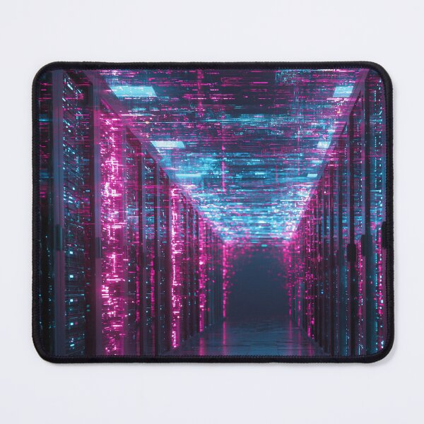 Item preview, Neon Server Room Cyberpunk Corridor designed and sold by Visual Foundry.