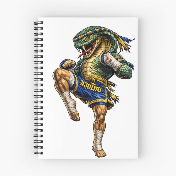Item preview, Cobra of the Eight Limbs – Muay Thai Fighter Design designed and sold by redsharkuk.