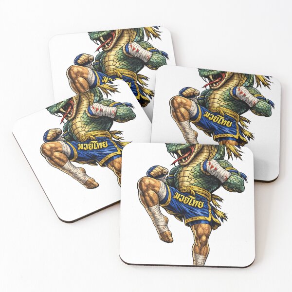 Item preview, Cobra of the Eight Limbs – Muay Thai Fighter Design designed and sold by redsharkuk.