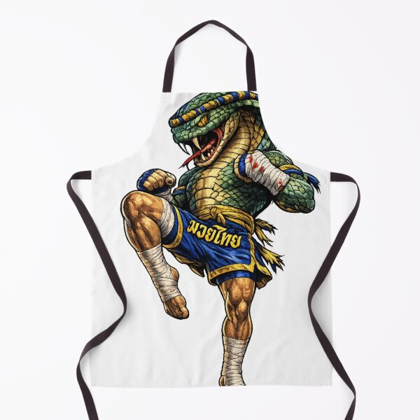 Item preview, Cobra of the Eight Limbs – Muay Thai Fighter Design designed and sold by redsharkuk.