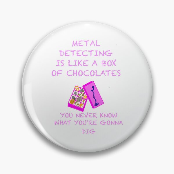 Item preview, Metal detecting in pink designed and sold by Rivvyarts.