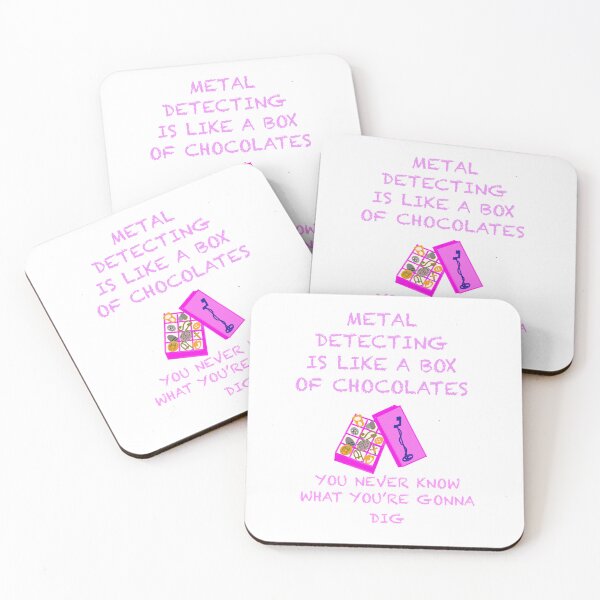 Item preview, Metal detecting in pink designed and sold by Rivvyarts.