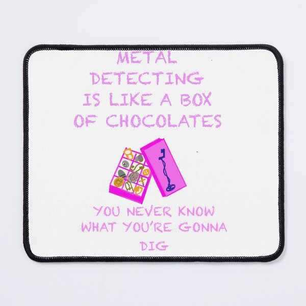 Item preview, Metal detecting in pink designed and sold by Rivvyarts.