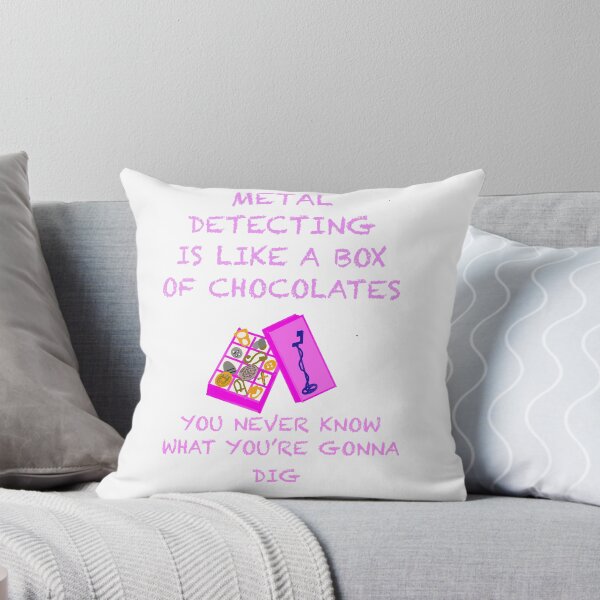 Item preview, Metal detecting in pink designed and sold by Rivvyarts.