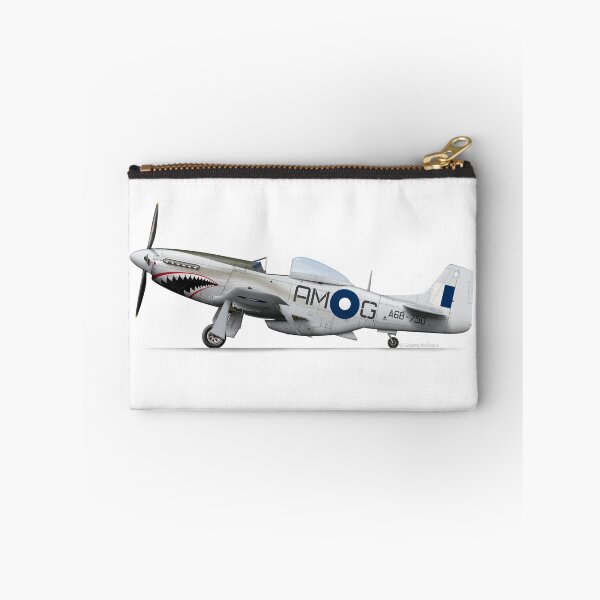 Item preview, NORTH AMERICAN AVIATION P-51 MUSTANG A68-750 1952 RAAF designed and sold by Grubby Fingers Aircraft Illustration.