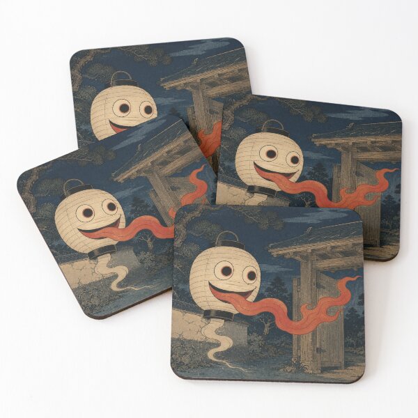 Item preview, Lantern Ghost Yokai - Vintage Traditional Japanese Ukiyo-e Woodblock Print Style designed and sold by bapupa.