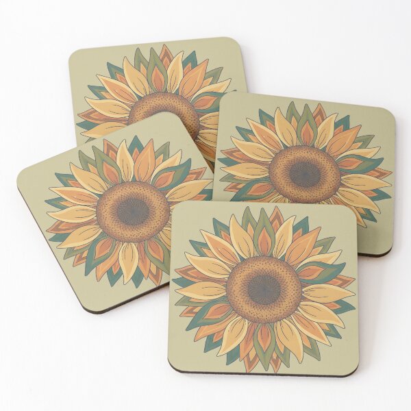 Item preview, Retro Sunflower designed and sold by LMDIGITAL6.