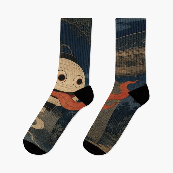 Item preview, Lantern Ghost Yokai - Vintage Traditional Japanese Ukiyo-e Woodblock Print Style designed and sold by bapupa.
