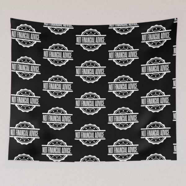 Item preview, Not Financial Advice. Funny Stock Market Gift for Traders designed and sold by BRINGOO.