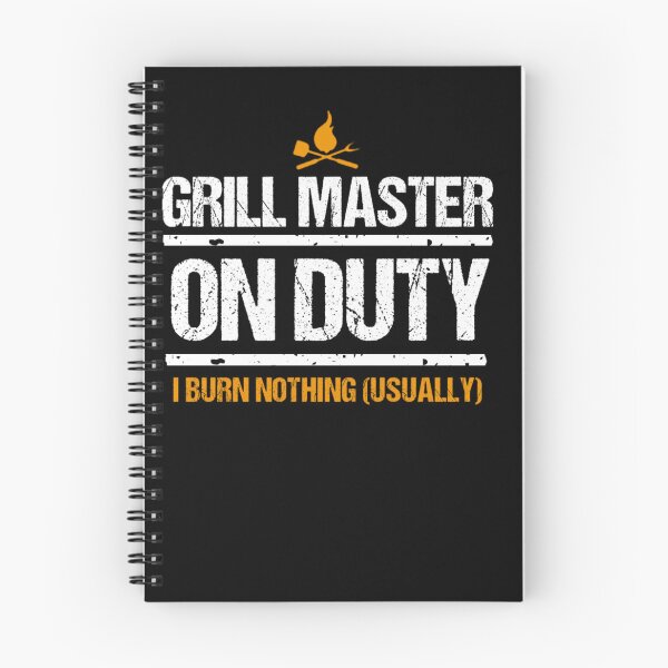 Item preview, Grill Master On Duty Funny BBQ Sarcastic Cookout designed and sold by Abibless1998.