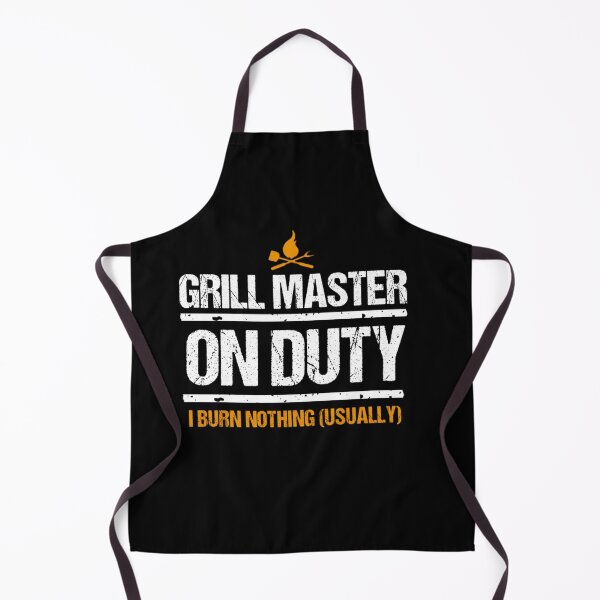 Item preview, Grill Master On Duty Funny BBQ Sarcastic Cookout designed and sold by Abibless1998.