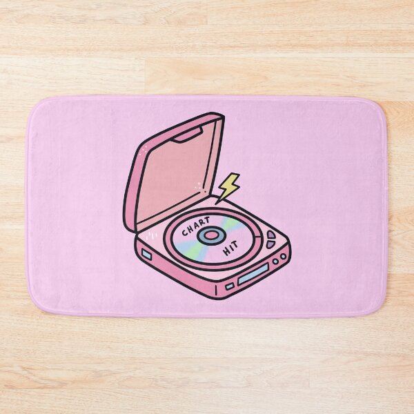 Item preview, Pink Portable CD Player Chart Hit designed and sold by Anne97s.