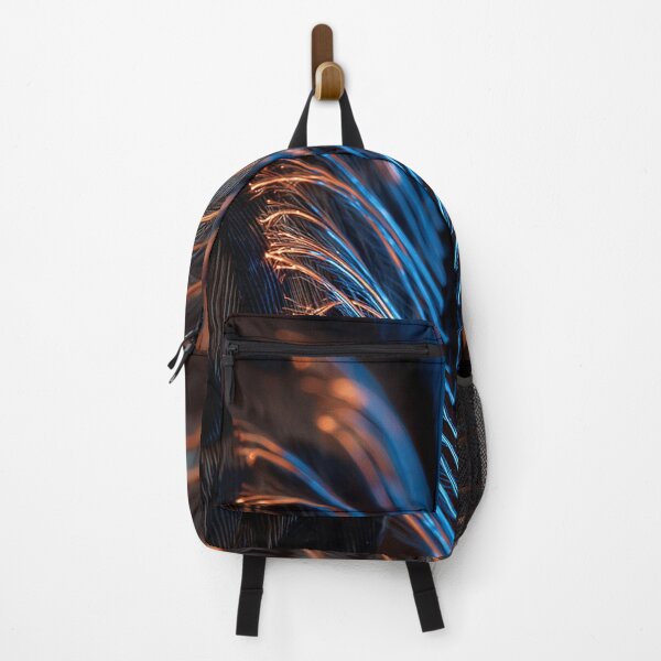 Item preview, Blue and Orange Feather Light Abstract designed and sold by Visual Foundry.