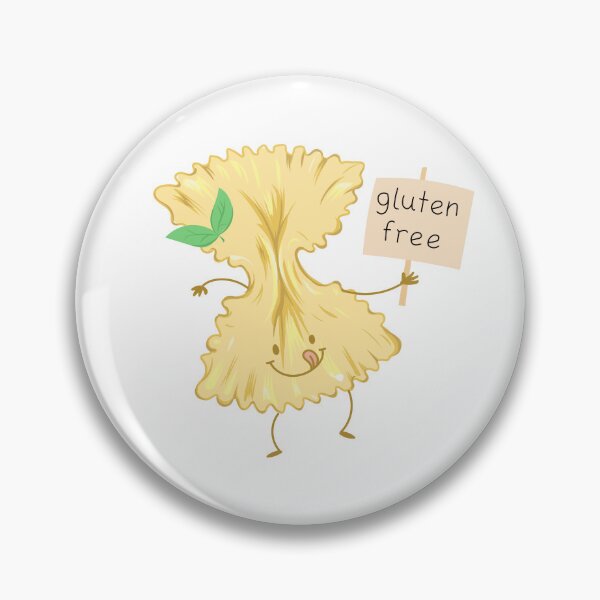 Item preview, Gluten Free Pasta Cute Illustration designed and sold by My Gluten Free Life UK.