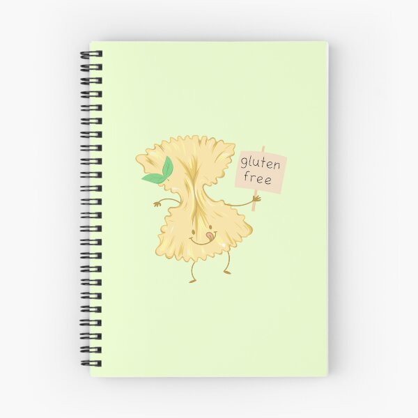 Item preview, Gluten Free Pasta Cute Illustration designed and sold by My Gluten Free Life UK.