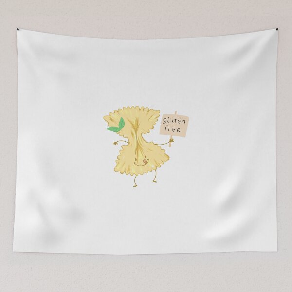 Item preview, Gluten Free Pasta Cute Illustration designed and sold by My Gluten Free Life UK.