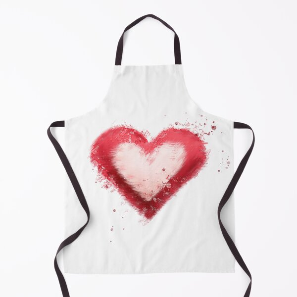 Item preview, Cozy Vintage Red Heart designed and sold by WhiteBreeze.