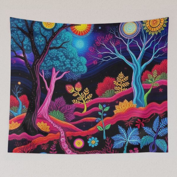 Item preview, Multicolored Night Field designed and sold by RAISC.