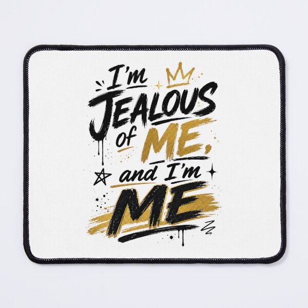 Item preview, I’m Jealous of Me, and I’m Me designed and sold by ChickenFund.