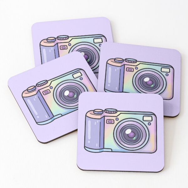 Item preview, Aesthetic Iridescent Digital Camera Y2K Tech designed and sold by Anne97s.